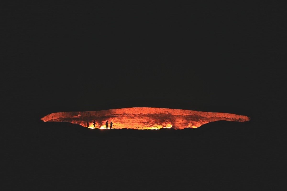 Vulkaan fotograferen in nacht